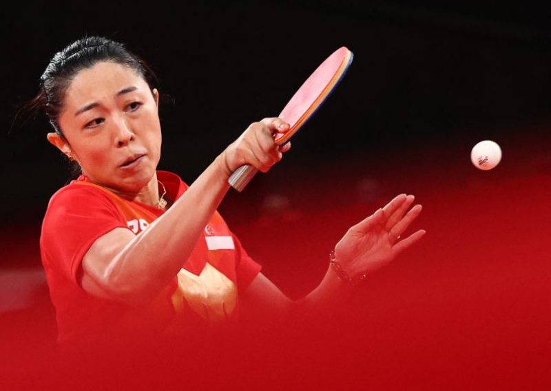 Olympics: Singapore's table tennis player Yu Mengyu loses ...