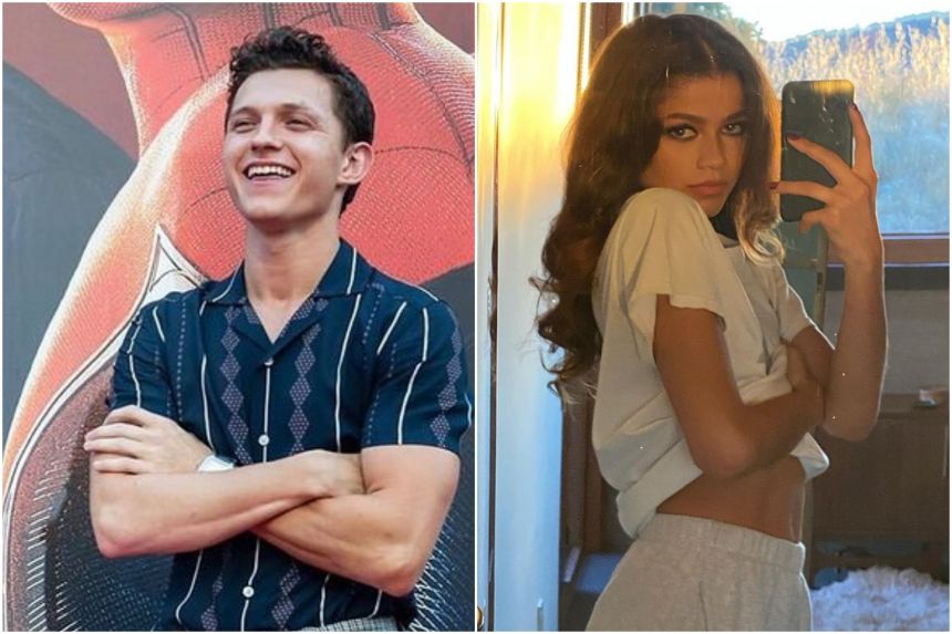 Spider-Man's Tom Holland and Zendaya spotted locking lips in car