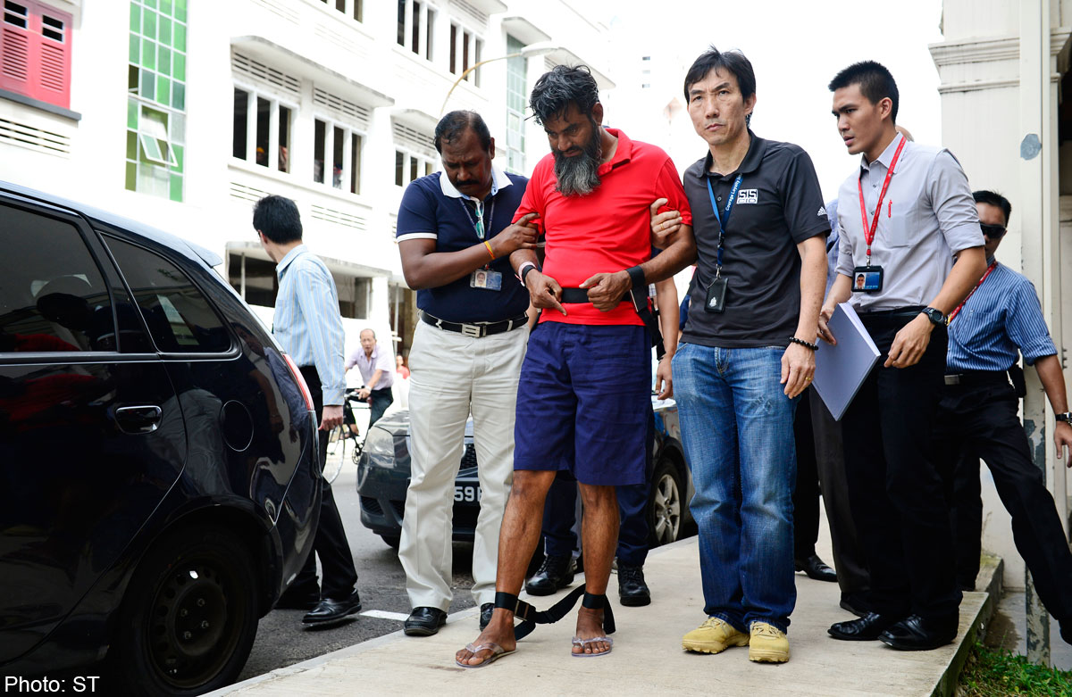 Body In Suitcase Suspects Revisit Crime Scenes Singapore News Asiaone