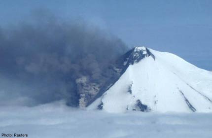 Alaska volcano erupts with new intensity, prompting 'red' alert, World ...