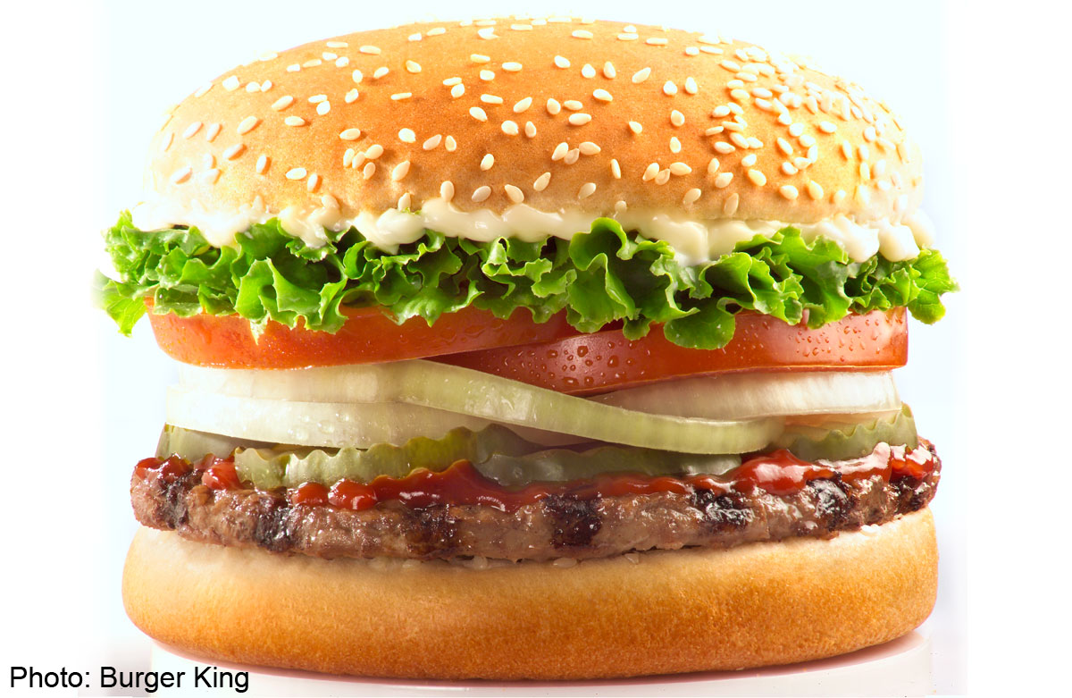 1,000 free Whopper burgers for SAF service personnel, Food, Singapore ...