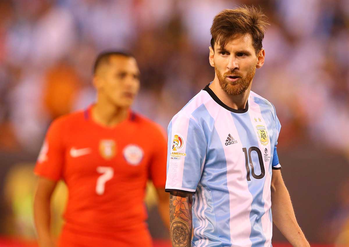 Football: Messi retires from international football, News - AsiaOne