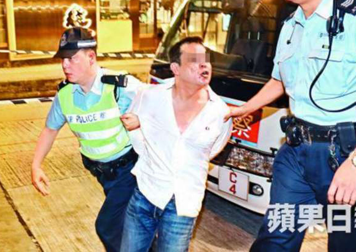 Tipsy Singaporean Man Arrested For Assaulting Hong Kong Police Officer