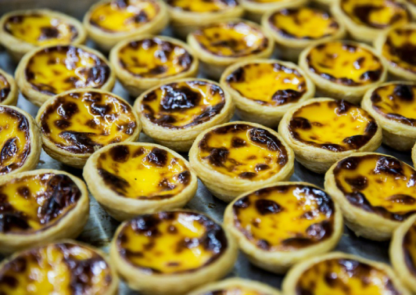 portuguese or chinese egg tart