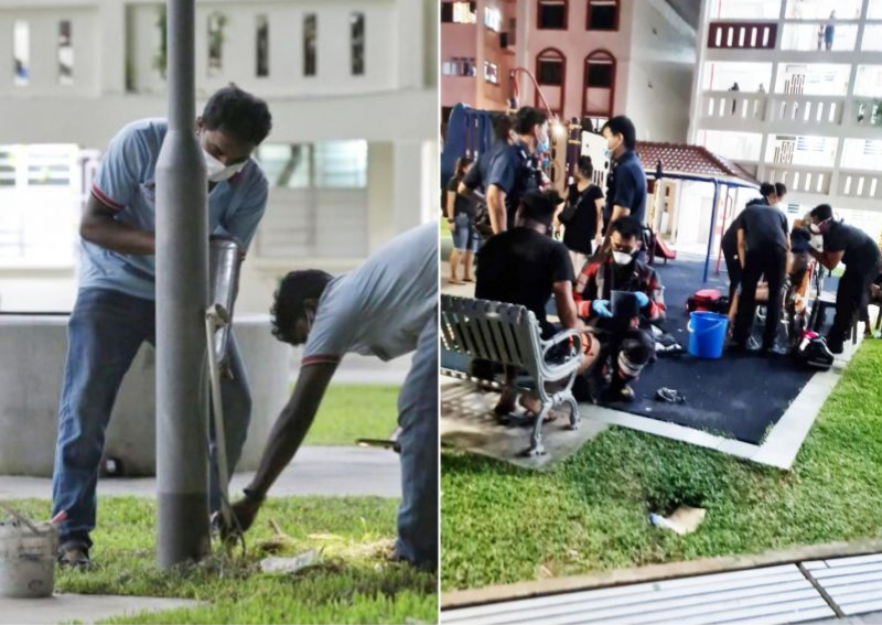 2 Teens Get Electric Shock From Lamp Post In Toa Payoh Singapore News