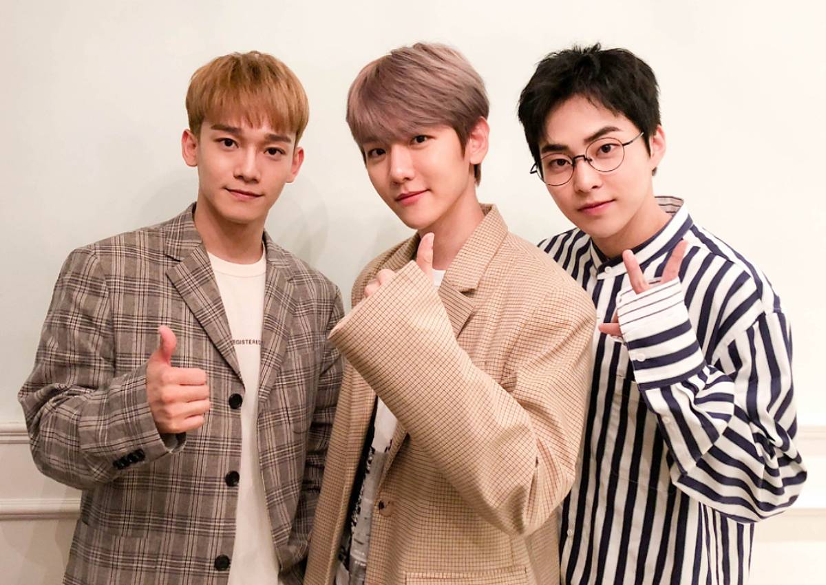 Exo cbx участники фото с именами