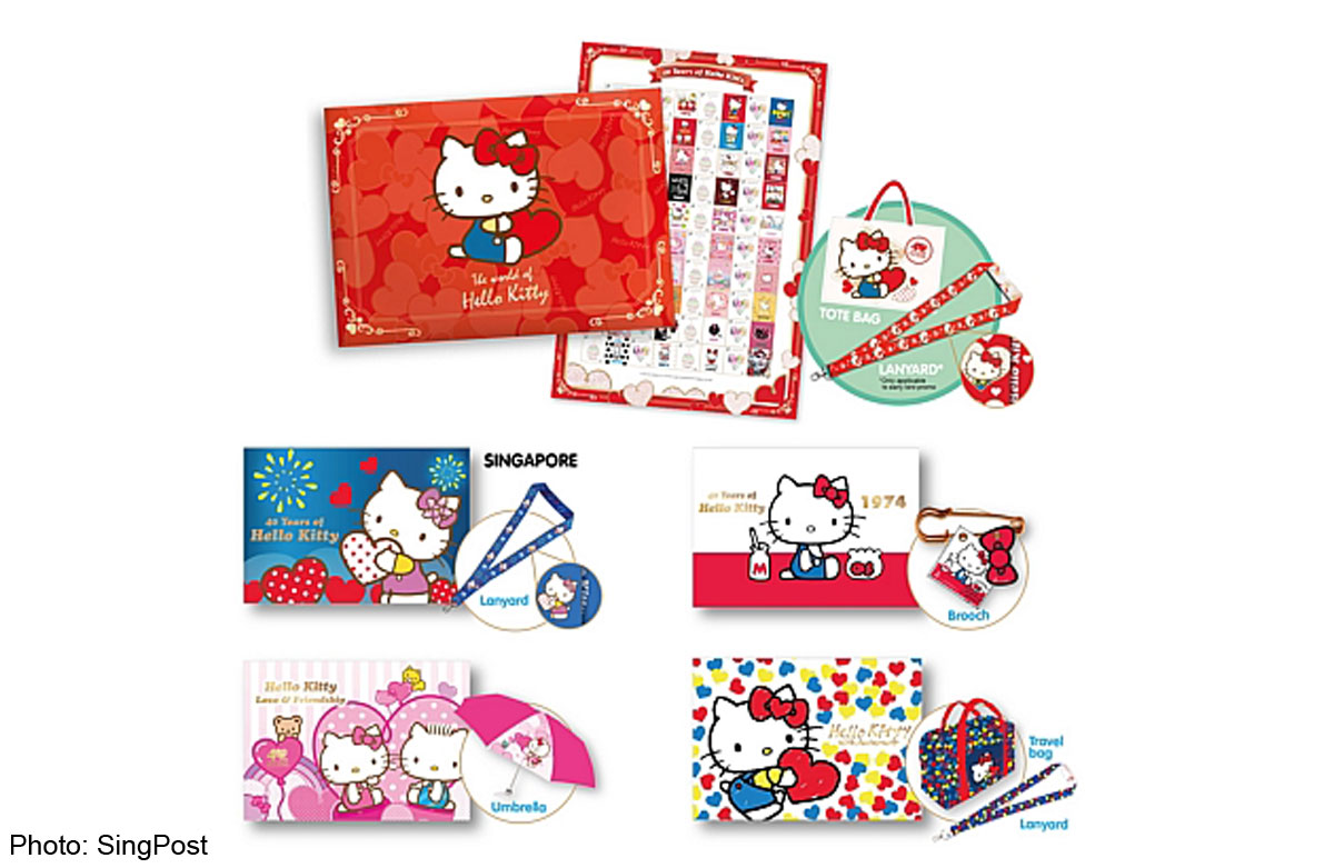 singpost hello kitty