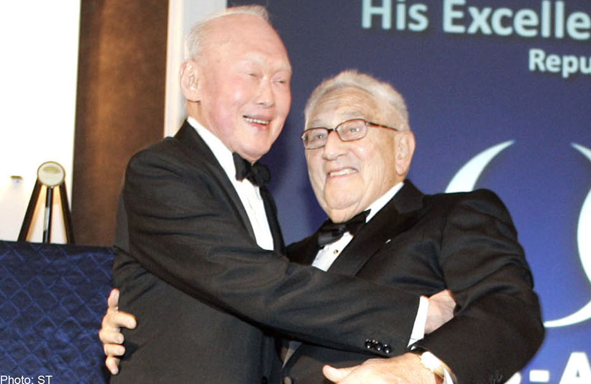 The Lee Kuan Yew I remember: His friend Henry Kissinger ...