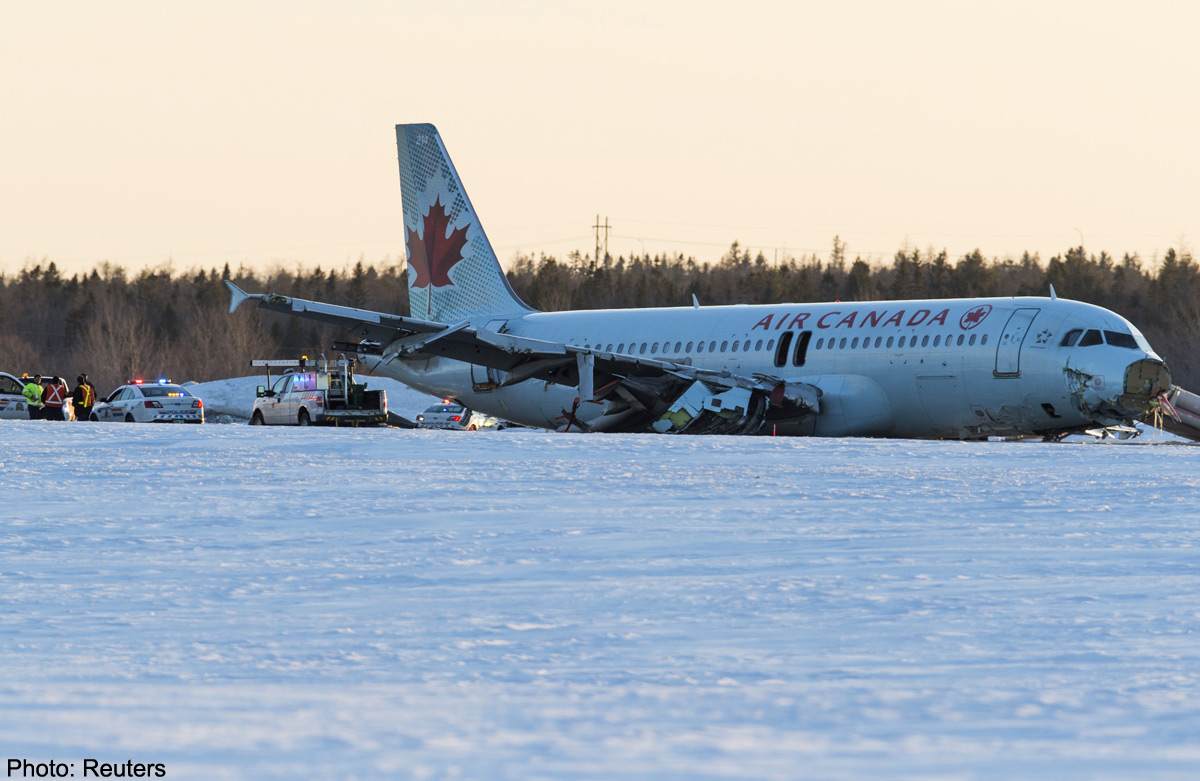 Air Canada plane crash lands at Halifax airport, 23 injured, World News