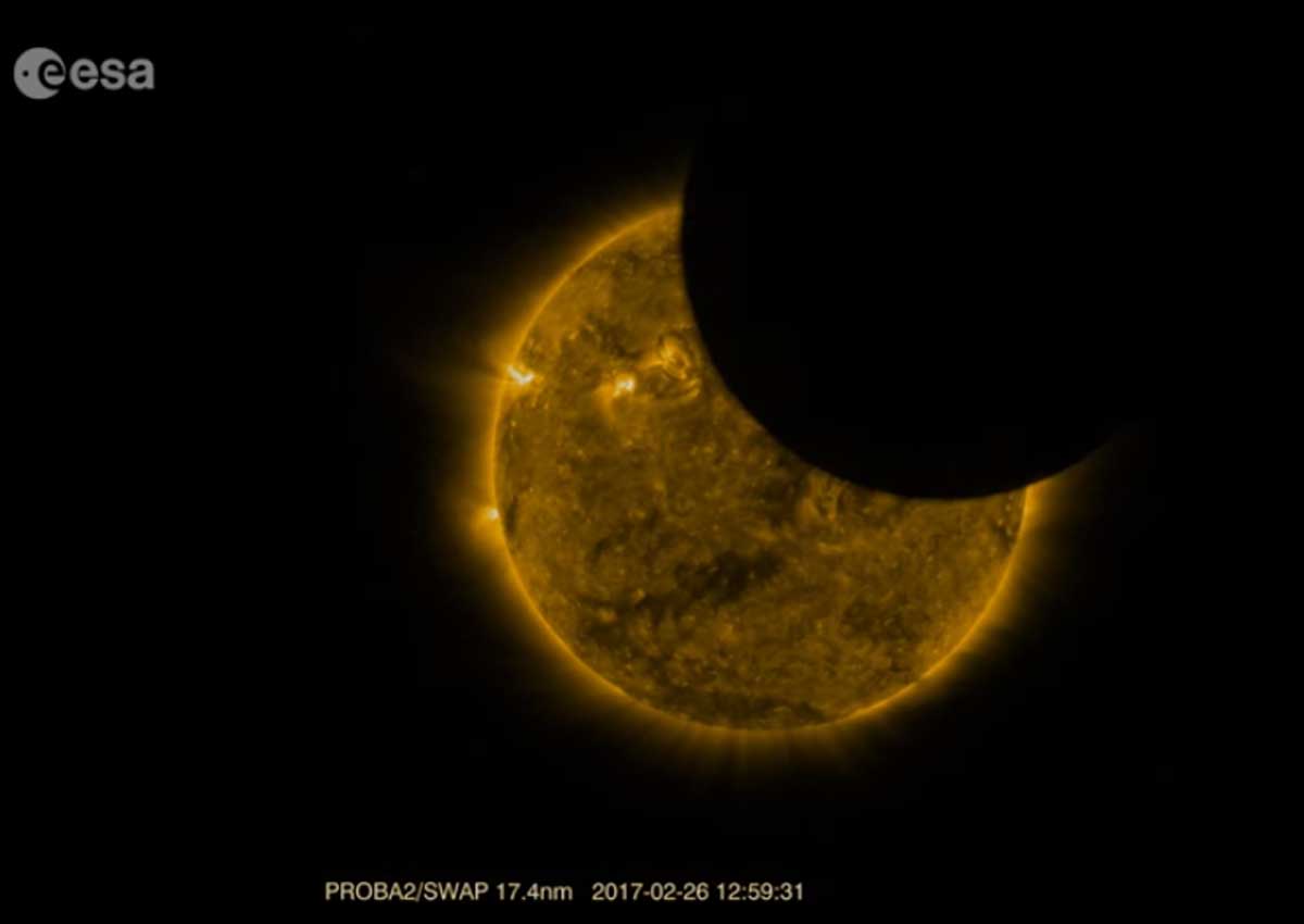 This is what a spacecraft sees during a solar eclipse, News AsiaOne