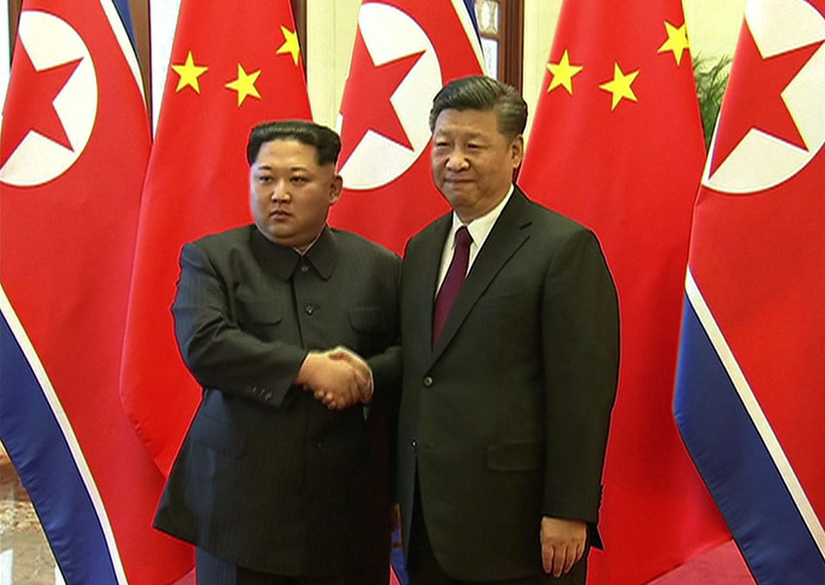 North Korea's Kim Jong Un met China's Xi Jinping on first foreign trip ...