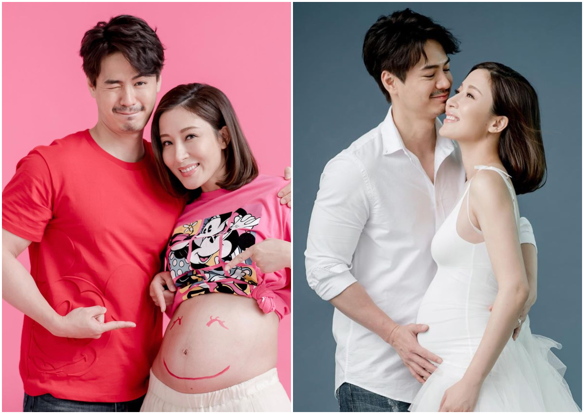 Tavia Yeung and Him Law reveal baby's gender in gorgeous maternity ...