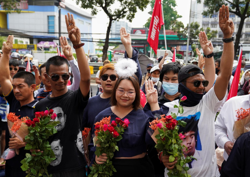 Thailand Jails More Protest Leaders Until Trial For Royal Insults Asia