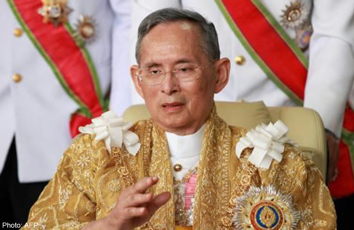 Ailing Thai king returns to hospital in Bangkok, Asia News - AsiaOne