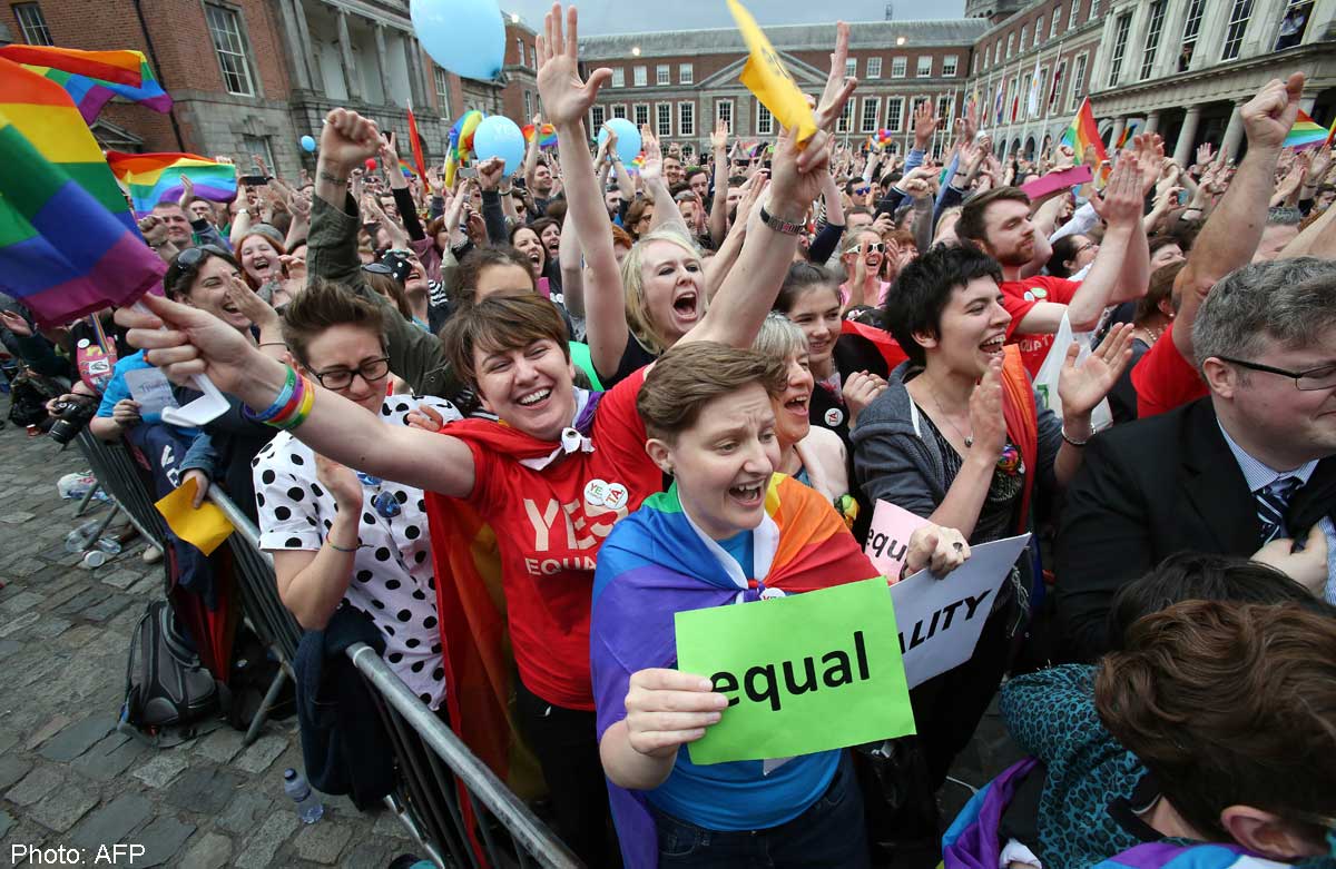 Ireland Celebrates After Huge Yes To Gay Marriage World News Asiaone 