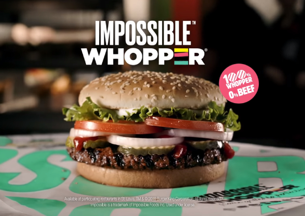 'Impossible' meatless patty gets Burger King Whopper test in US, World ...