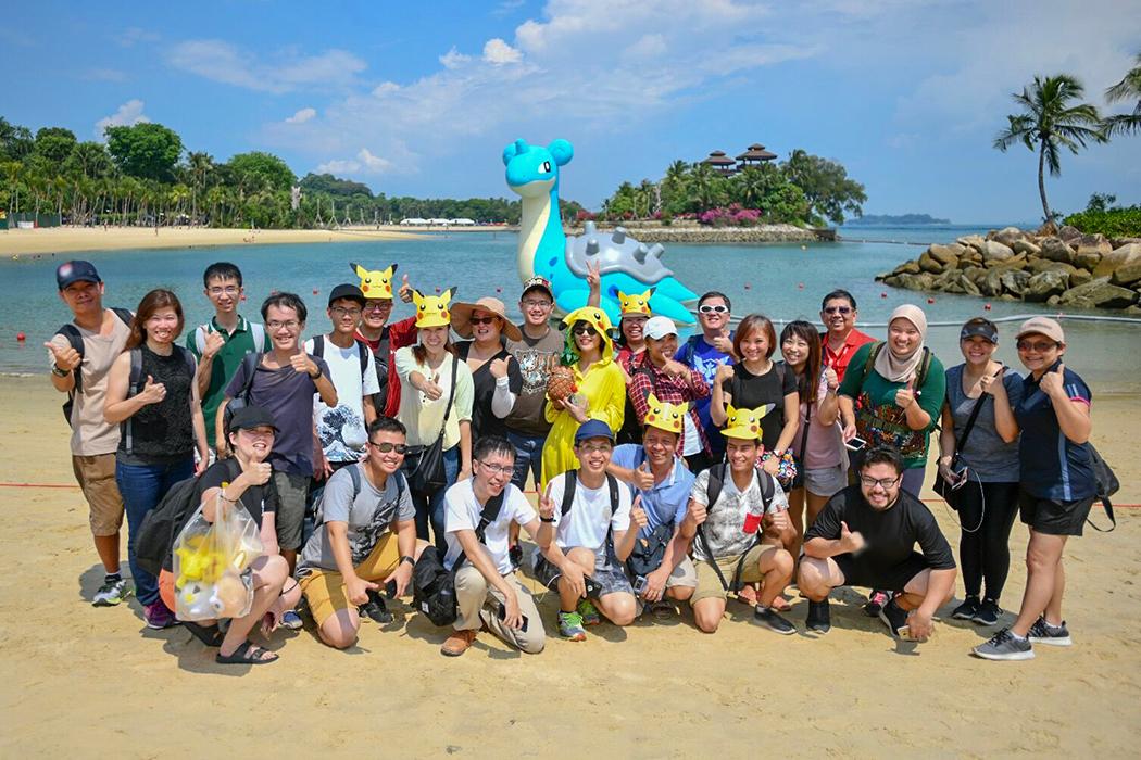 First Pokemon Go Safari Zone In Southeast Asia Pulls In A Whopping 95k People To Sentosa Digital Entertainment News Asiaone