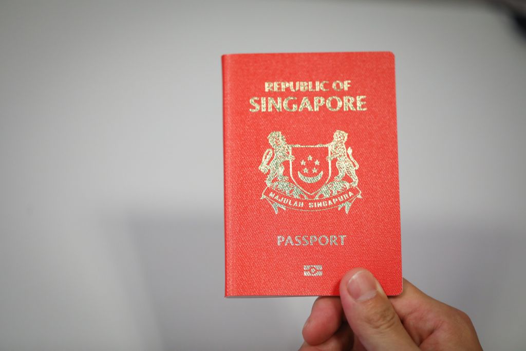 singapore travel passport validity