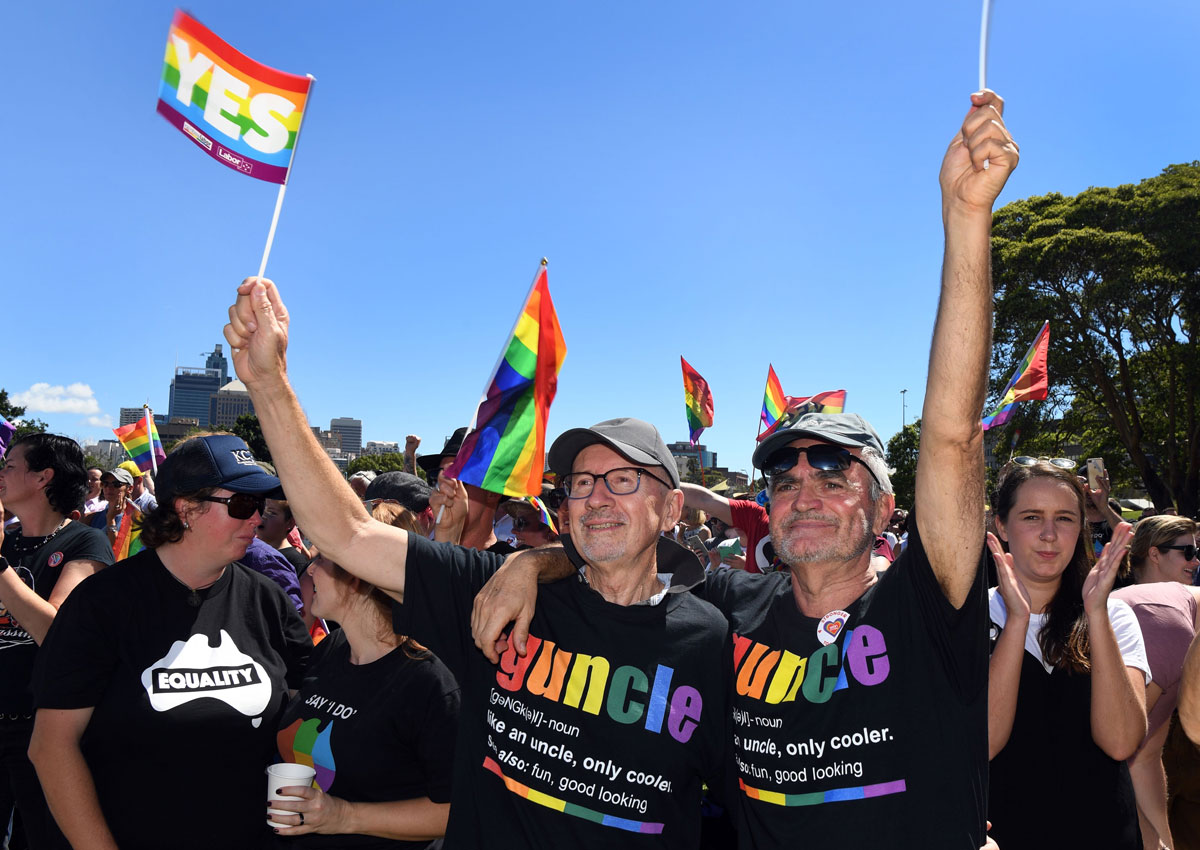 Australians Vote In Favour Of Gay Marriage World News Asiaone