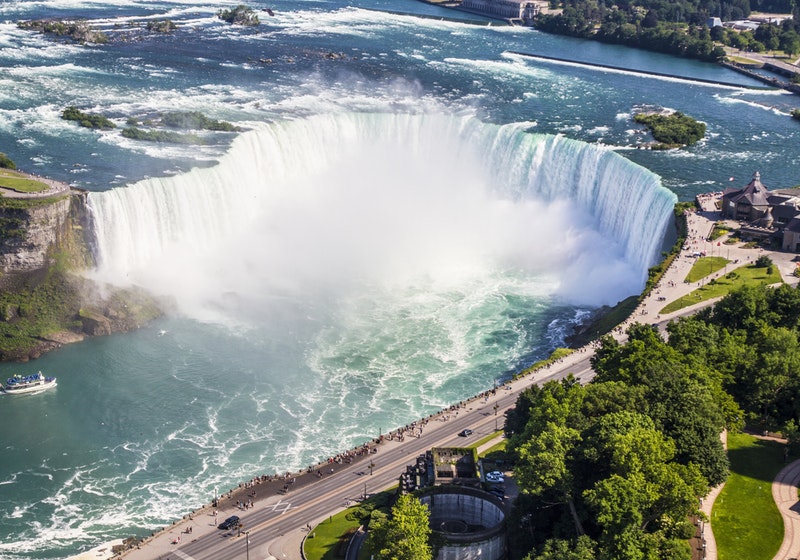 Boat stuck above Niagara Falls for over a century moves downriver ...