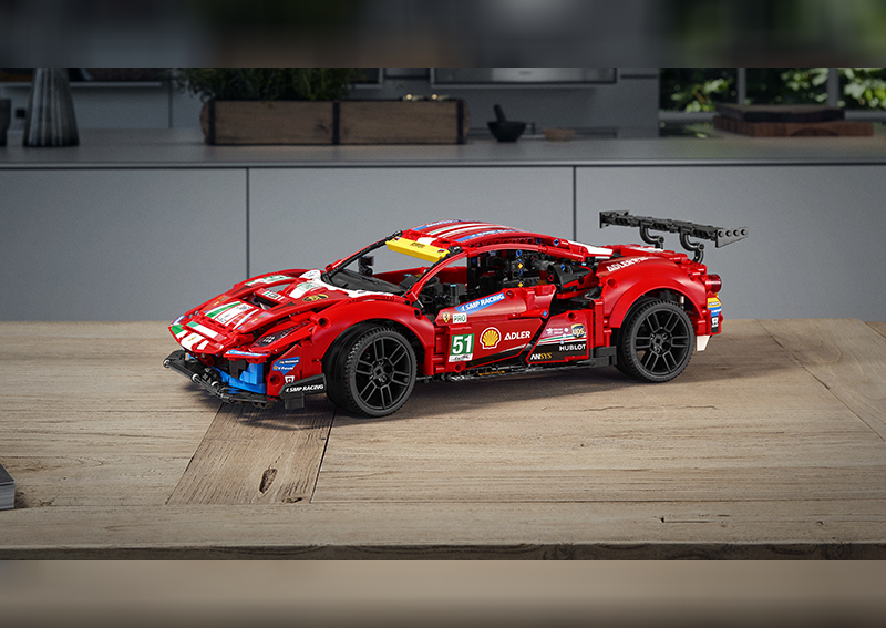 Lego ferrari 488 gte