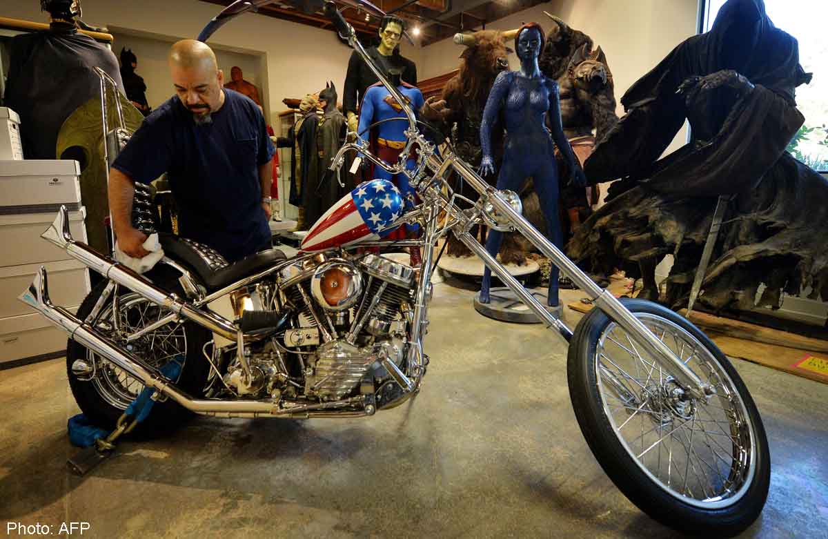 Iconic 'Easy Rider' chopper sells for 1.35million, Entertainment News