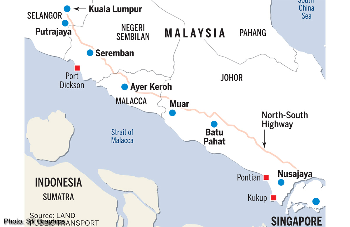 Kuala Lumpur, Malaysia Map. Карта Куала Лумпур с достопримечательностями.