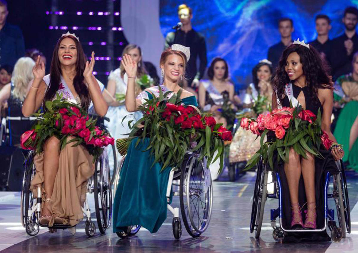 23-year-old Belarus student crowned first-ever Miss Wheelchair World