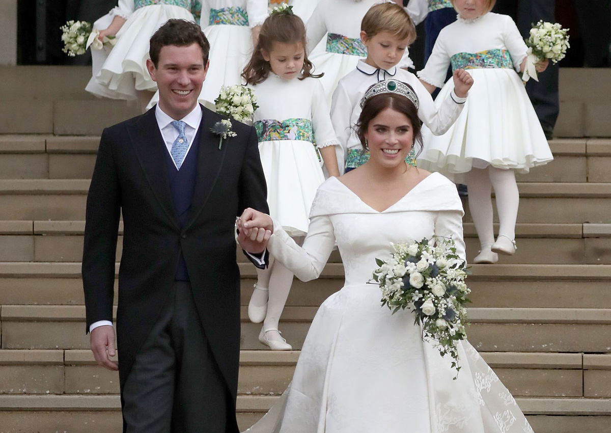 Hold onto your hats: Princess Eugenie marries in grand UK royal wedding ...