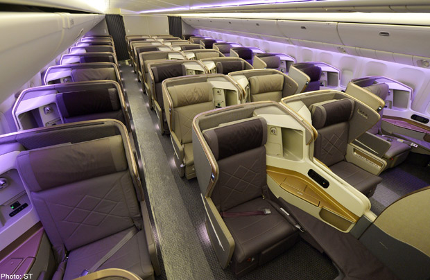 Wider, cushier seats on SIA's new cabins, Singapore News - AsiaOne