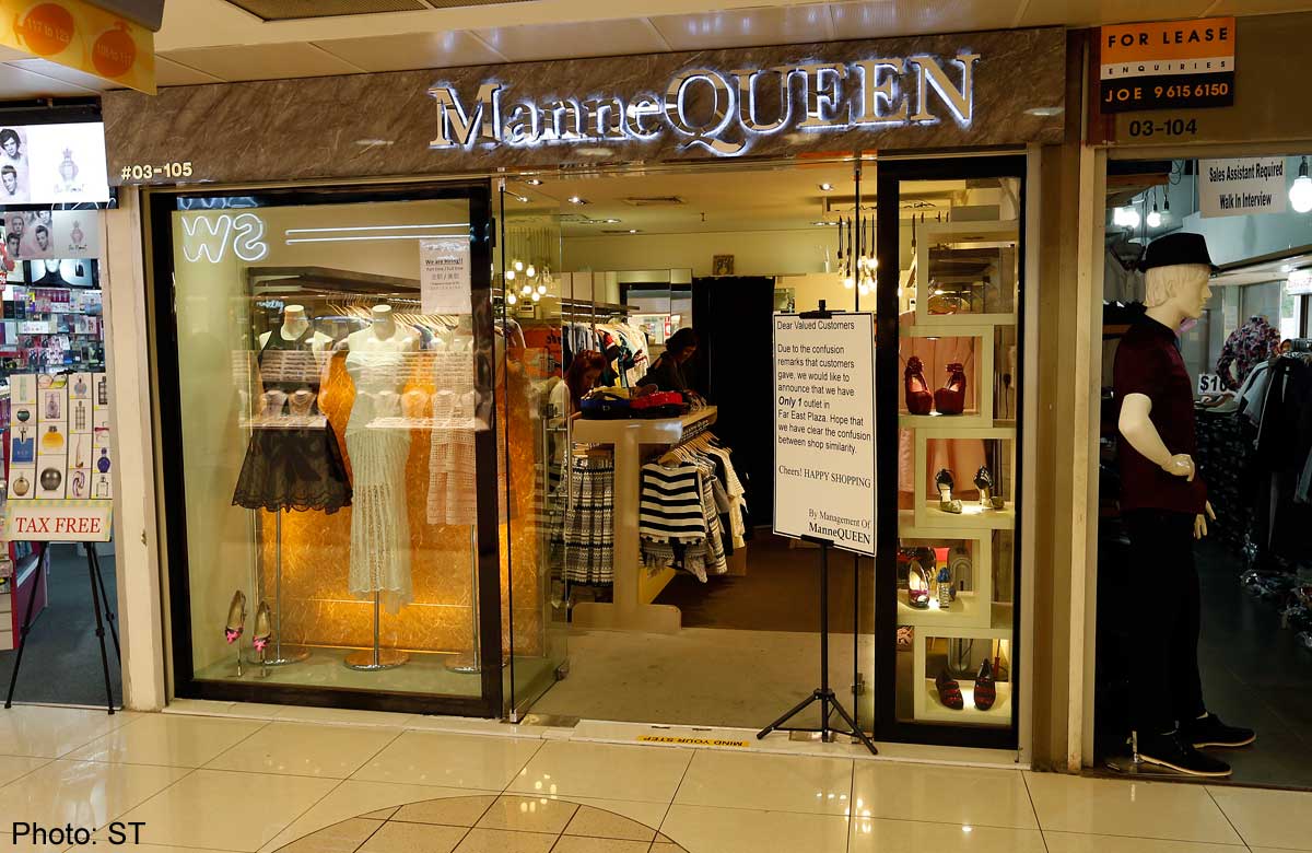 Seeing Double Over Similar Shop Names Singapore News Asiaone