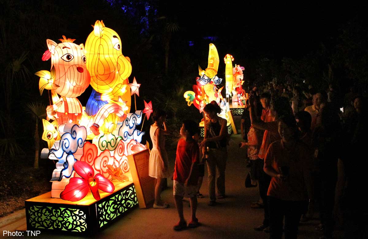 Lantern festival at the Gardens, Singapore News AsiaOne