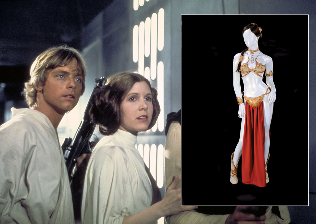 Princess Leia S Slave Costume Entices At Star Wars Auction