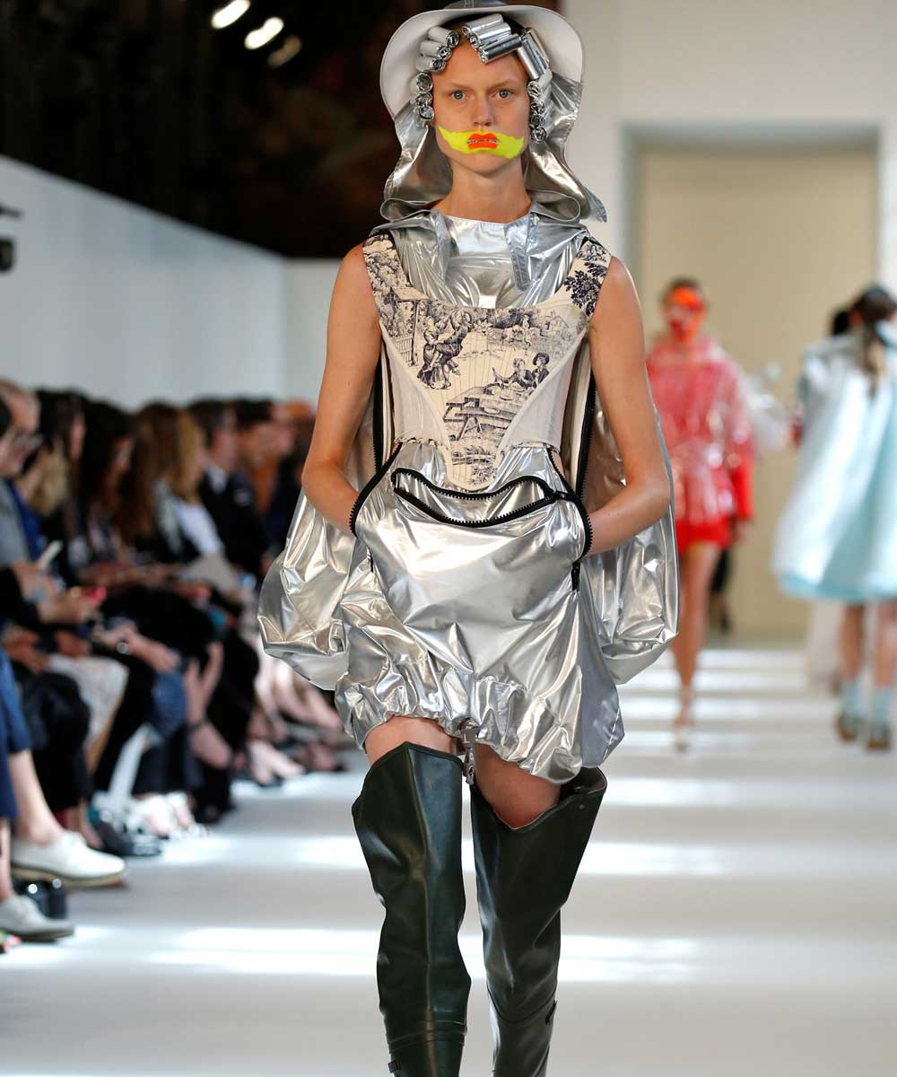 Galliano teams sport with eclectica for Maison Margiela in Paris, Women ...