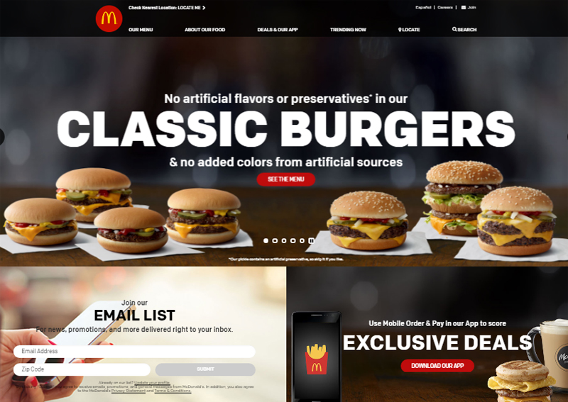 US McDonald's says classic burgers no longer have artificial ...