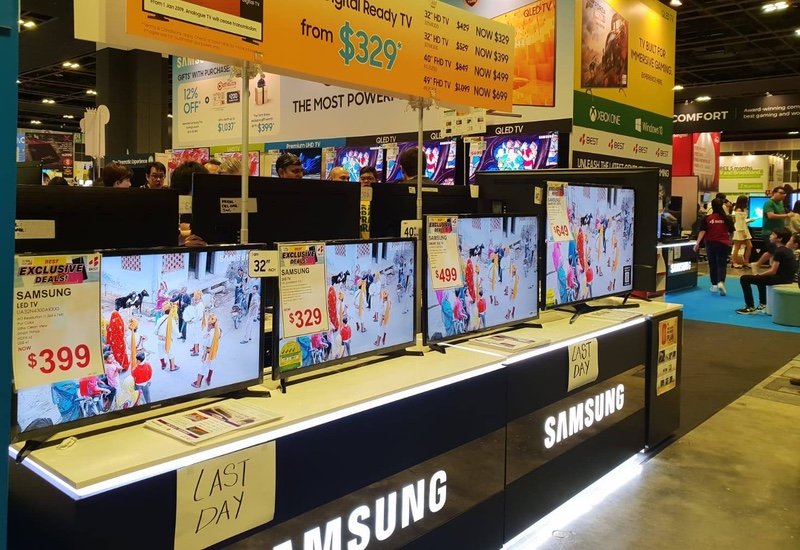 You don't even have to buy anything to win a free 50-inch Samsung TV at  COMEX 2019, Digital News - AsiaOne