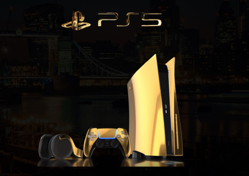 You can pre-order this 24K gold PlayStation 5 for $15k, Digital News