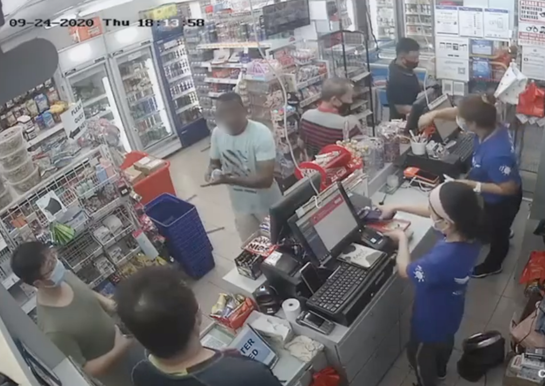 'Ruffian' harasses Ang Mo Kio supermart for years despite multiple ...