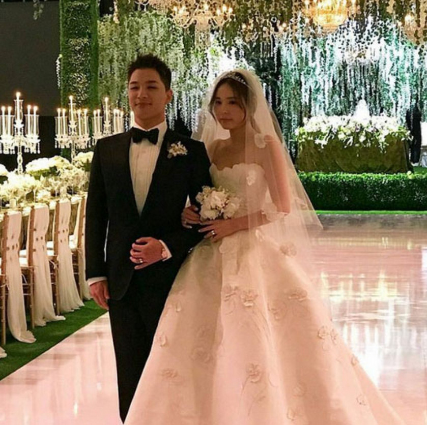 BigBang s Taeyang weds actress Min Hyo rin AsiaOne