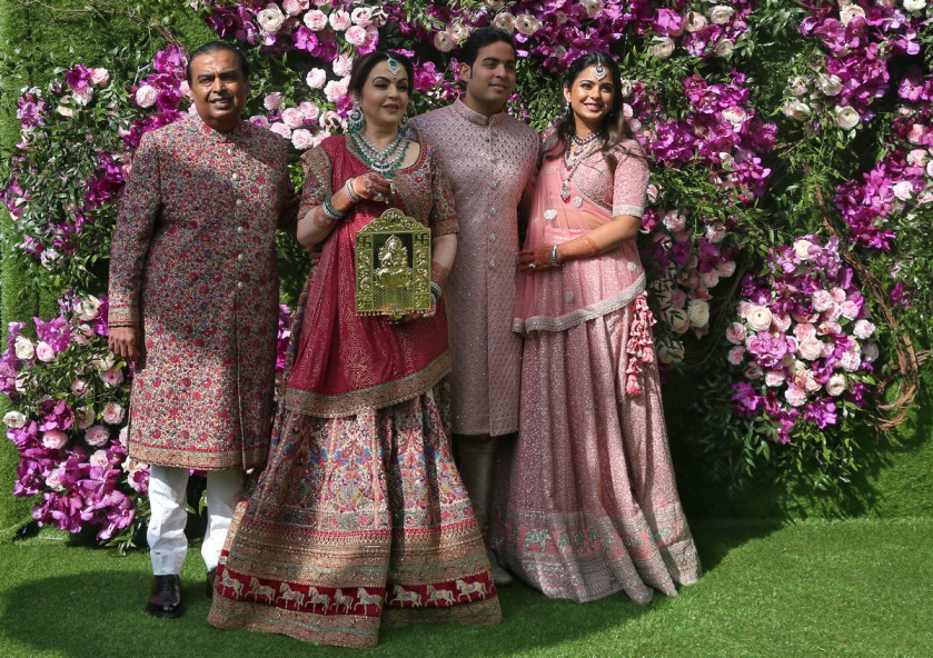 Global celebrities gather for the wedding of India's richest man Mukesh ...