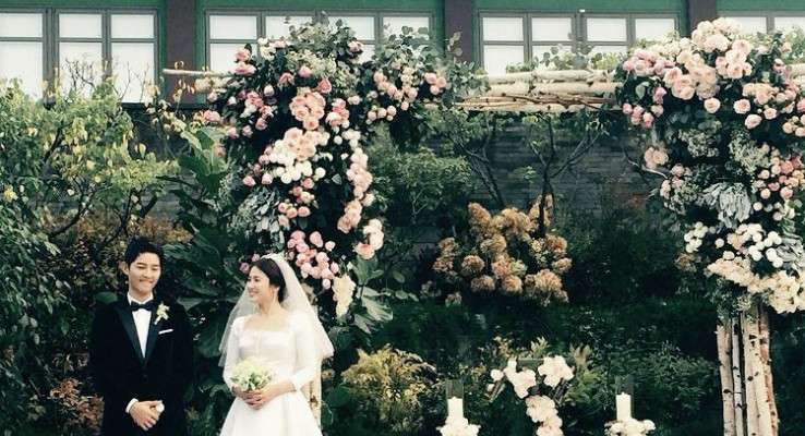 Song Hye Kyo S 12 0 Wedding Bouquet Said To Cost More Than Her Ring Entertainment News Asiaone