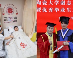 China university holds special solo graduation ceremony for student who saved a life