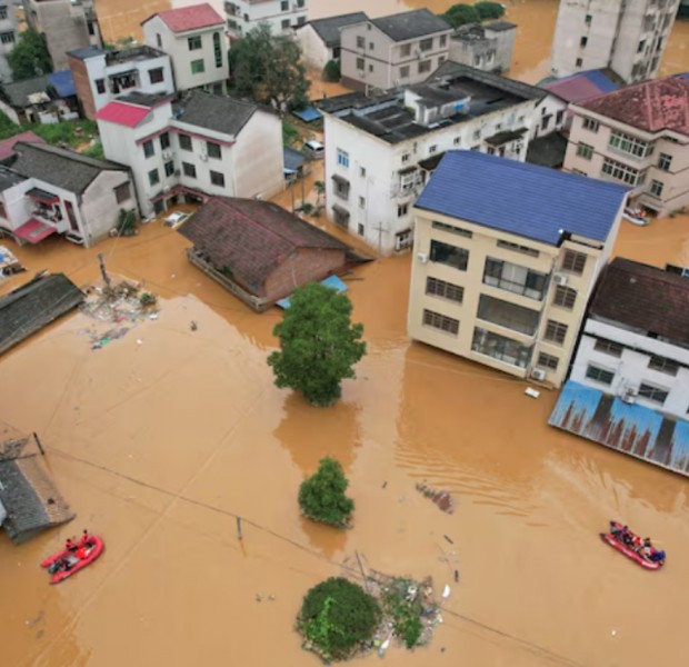 China braces itself for twin tropical cyclones after deadly flash floods