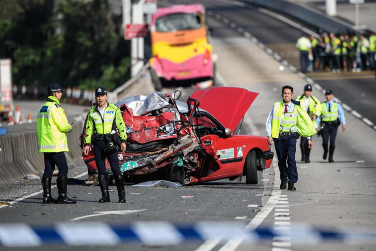 5 dead, 32 injured in Hong Kong coach crash Police, Asia News AsiaOne