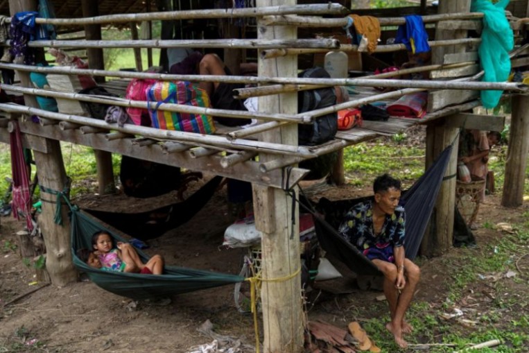 Thousands of Myanmar villagers poised to flee violence to ...