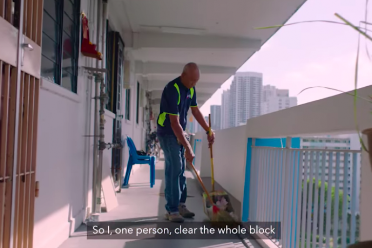 HDB Cleaner Uncle Discloses Singaporeans' Common Littering Habits ...