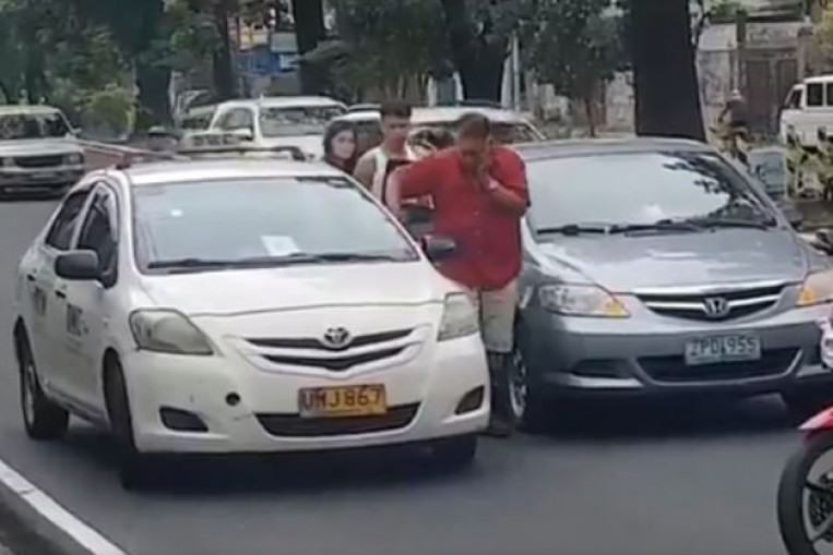 Viral road rage video in Philippines: Cabby, woman accuse each other of