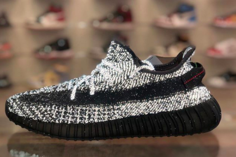 yeezy static reflective resell
