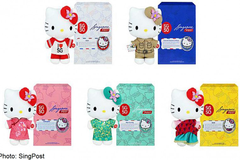 singpost hello kitty