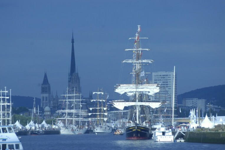 The Rouen Armada, France. The world's leading tall ship festival